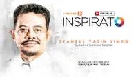 Saksikan Inspirato Bersama Syahrul Yasin Limpo, Gubernur Sulsel