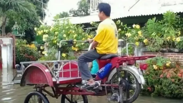 Kumpulan Ide Kendaraan Unik untuk Menghadapi Banjir, Berani Coba? (ist)