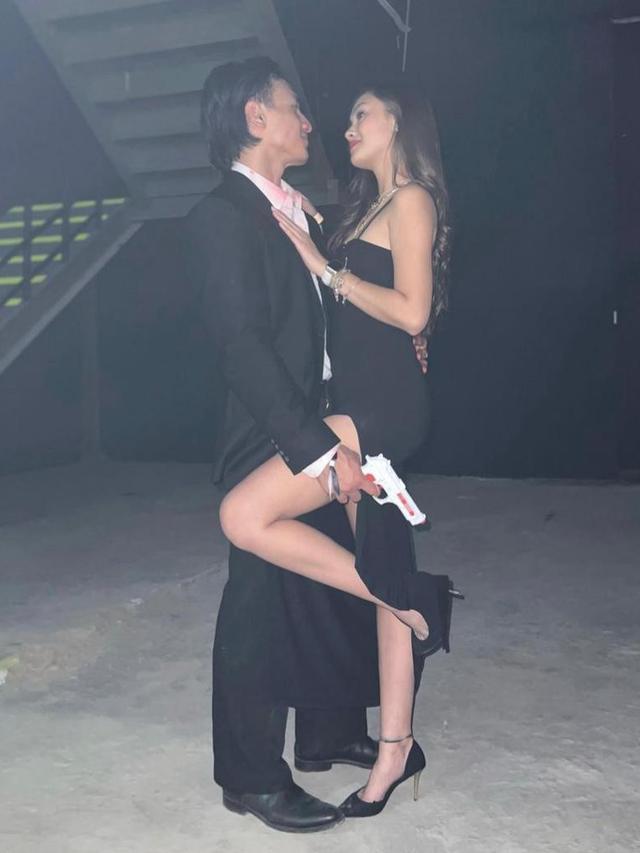 Potret Jefri Nichol dan Caitlin Halderman Tampil Serasi Berbusana Serba Hitam, Didoakan Berjodoh