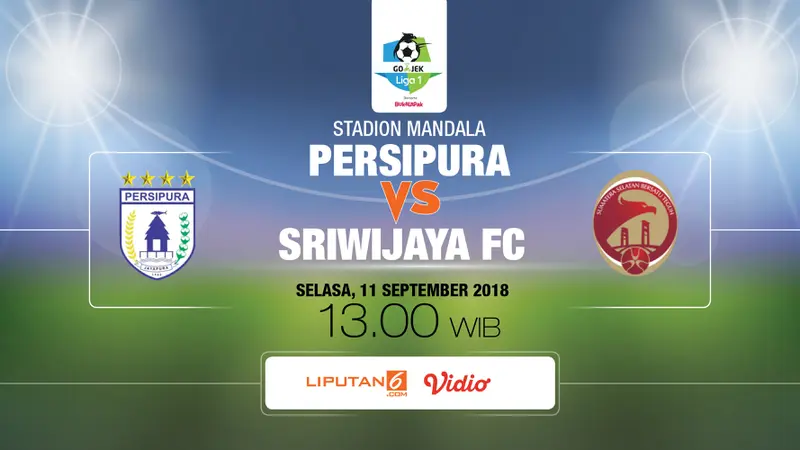 Liga 1: Persipura Jayapura vs Sriwijaya FC