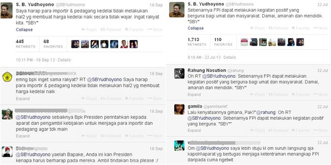 status SBY jadi cemoohan publik