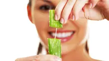 Masker wajah dengan jus jeruk dan lidah buaya