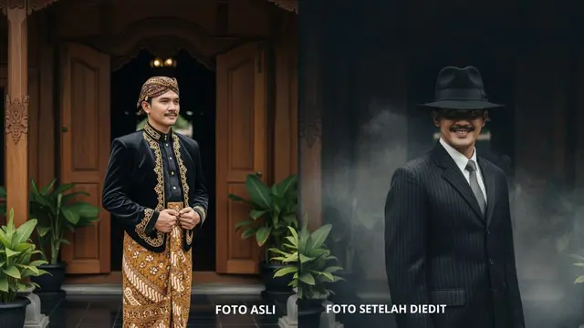 Prompt Gemini AI Viral ala Mafia (Foto: Gemini AI)