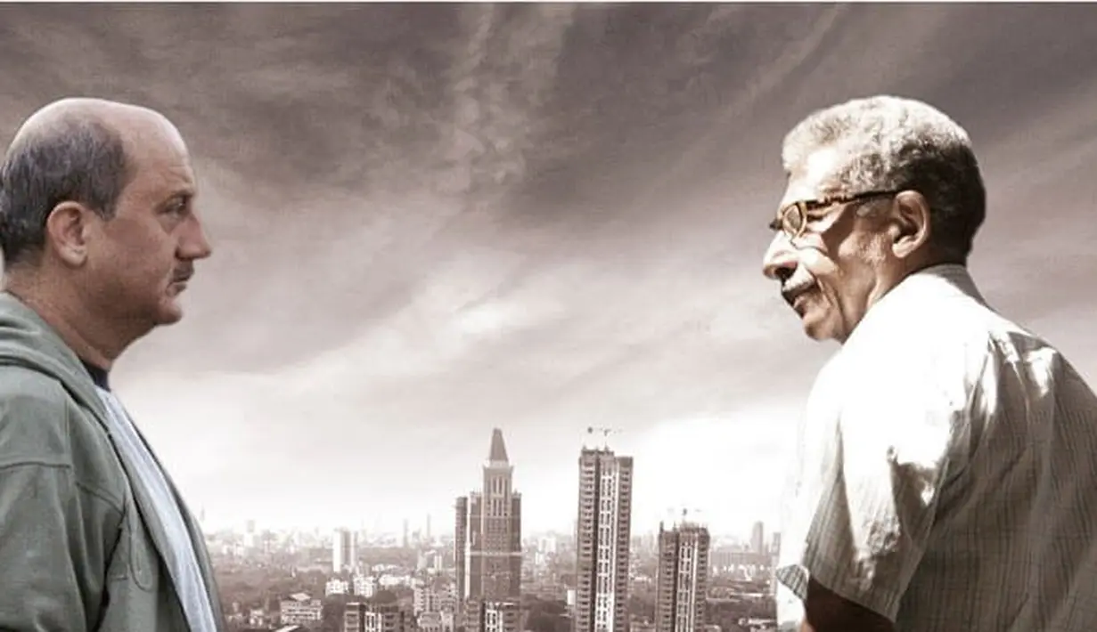 Film A Wednesday dimainkan oleh Anupam Kher. Film ini menceritakan tentang inspektur polisi yang sedang memasuki masa pensiun. Film ini mengangkat tentang stereotip keliru yang menganggap Muslim ada teroris. (Foto: scoopwhoop.com)