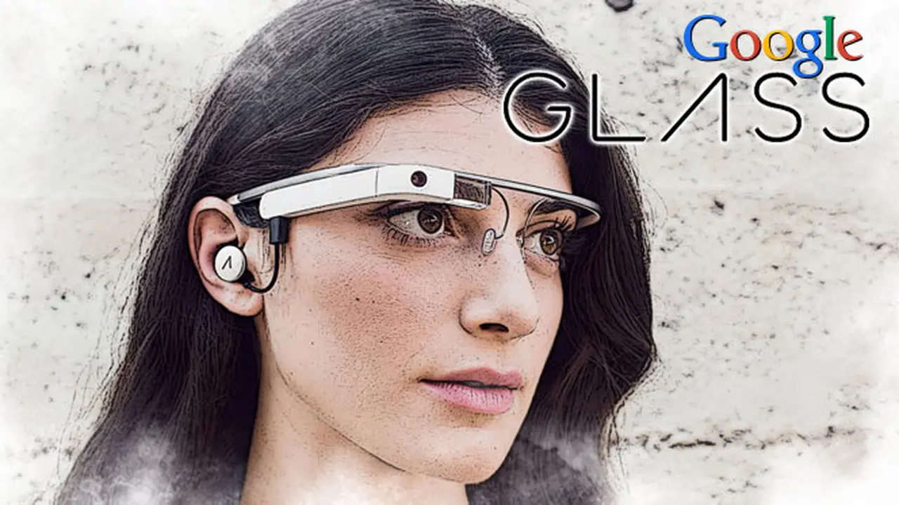 Ilustrasi Google Glass