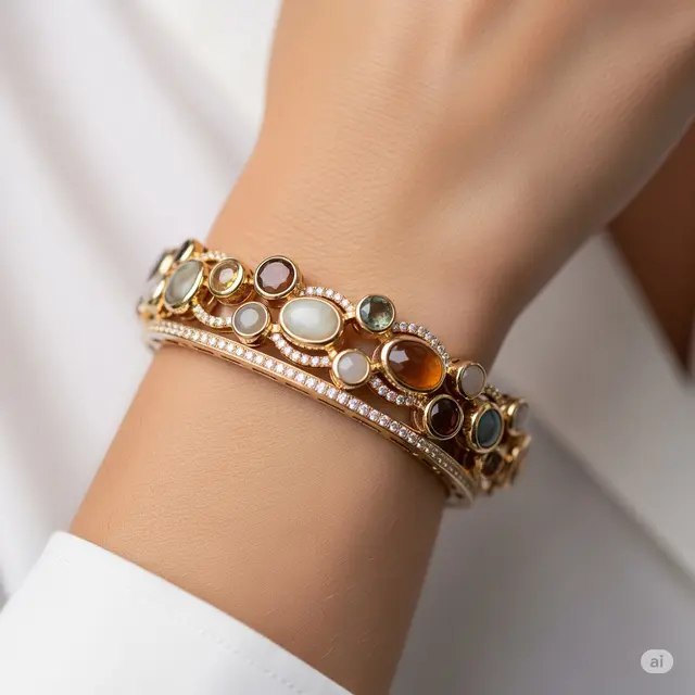 Bangle Berlian Tersembunyi