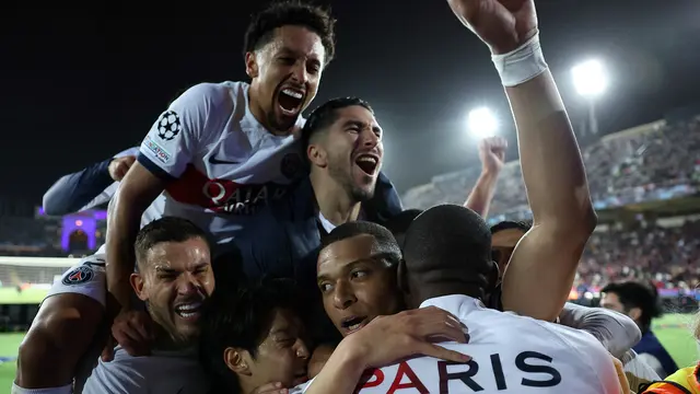 Hasil Barcelona vs PSG