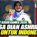 Momen Haru Pengalungan Medali Emas Nurisa Dian Ashrifah di Asian Games 2026