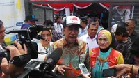 Wali Kota Bandung Ridwan Kamil sempat menyindir pihak lain yang dinilai ikut bertanggung jawab atas banjir Bandung kemarin. (Liputan6.com/Kukuh Saokani)
