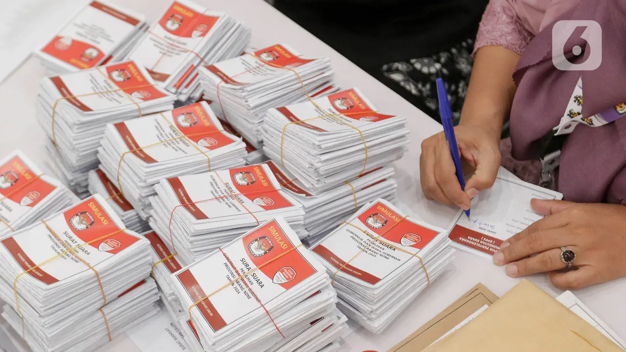 Matangkan Kesiapan, KPU DKI Jakarta Gelar Simulasi Pemungutan Suara Pemilihan Gubernur