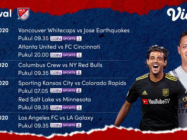 Jadwal Major League Soccer Pekan Ini Di Vidio Jelang Derbi Los Angeles Bola Liputan6 Com