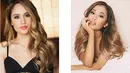 Cinta Laura sempat dibilang mirip dengan penyanyi jebolan Nickelodeon, Ariana Grande. (Via Instagram/@claurakiehl - @arianagrande)