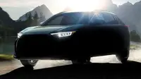 Teaser SUV listrik rancangan Subaru. (ist)