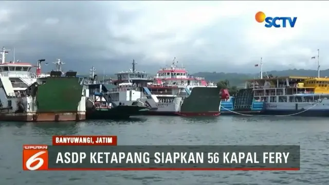 Jelang Mudik Lebaran, ASDP Ketapang Siapkan 56 Kapal Feri
