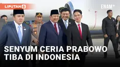 Gibran Sambut Kedatangan Prabowo Subianto