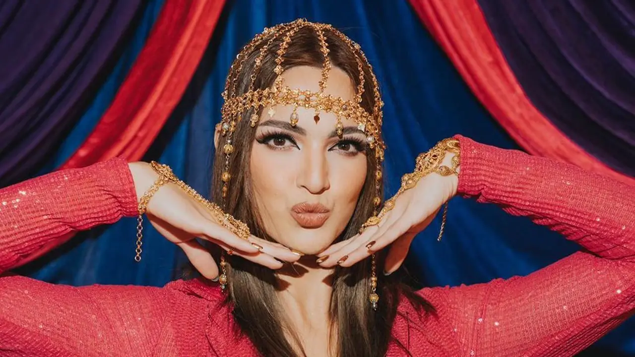 Nia Ramadhani dalam acara Arabian Night (Instagram/ramadhaniabakrie)