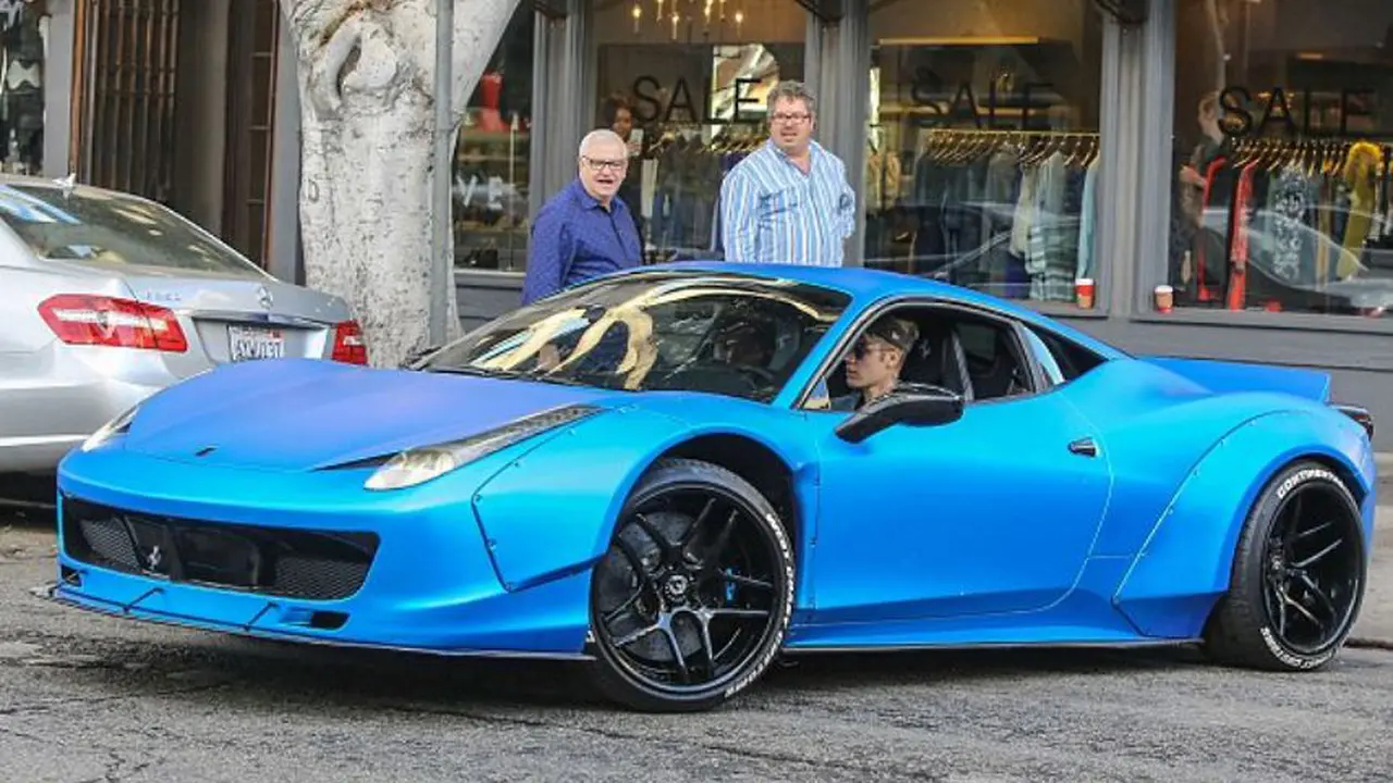 Pakai Ferrari 458 Italia, Justin Bieber Kembali Ditilang