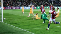 Erling Haaland dan kawan-kawan menaklukkan Moldova dengan lima gol tanpa balas. (AP Photo/Aurel Obreja)
