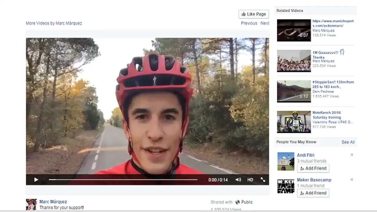  Ucapkan Terima Kasih ke Fans, Marquez Malah Dikecam di Facebook
