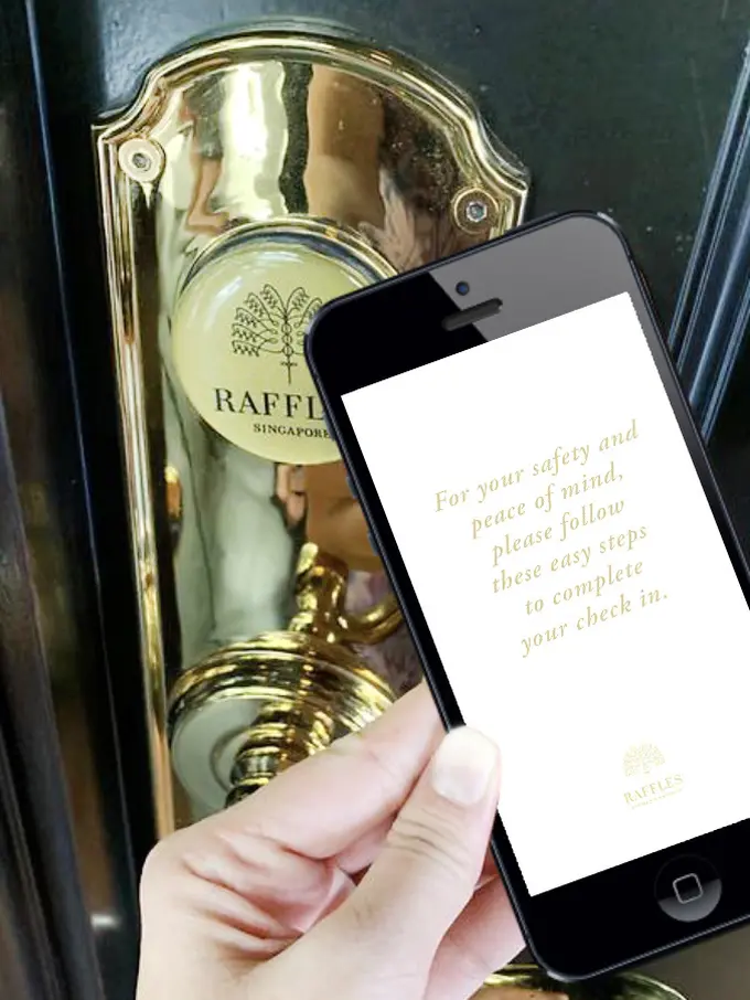 Visual check in hotel