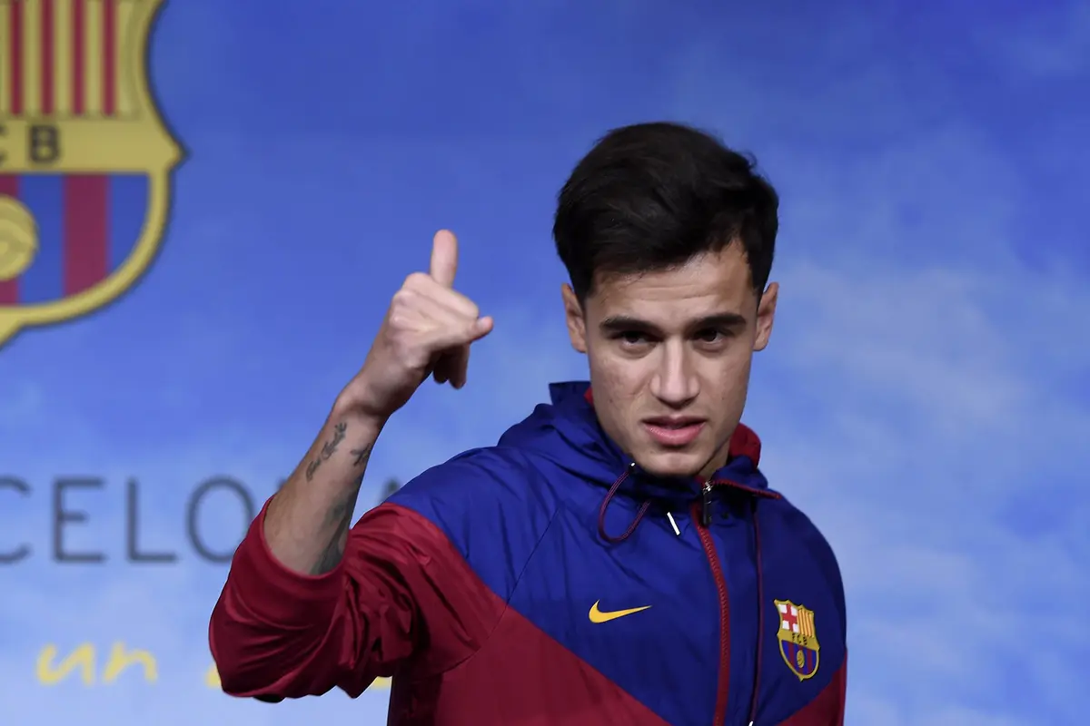 FOTO: Barcelona Resmi Memperkenalkan Philippe Coutinho