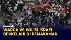 Perkelahian di Pemakaman Jurnalis Al Jazeera, Peti Jenazah hampir Jatuh