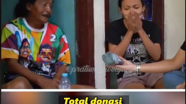 Dapat Donasi Rp 22 Juta, Tangis Haru Bapak Dorong Motor yang Viral Ini Pecah