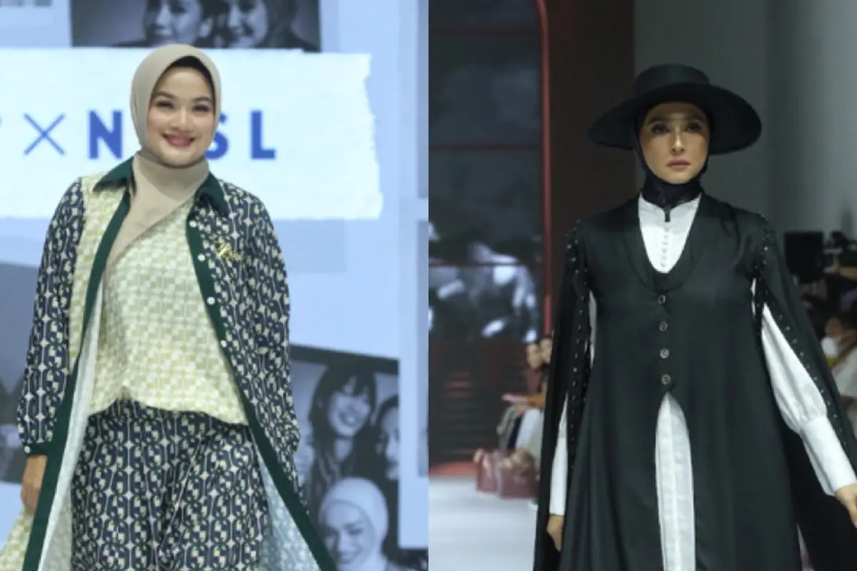 Titi Kamal dan Nabila Syakieb Kenakan Hijab Saat Kenakan Koleksi Terbaru Zaskia Sungkar di JFW 2025