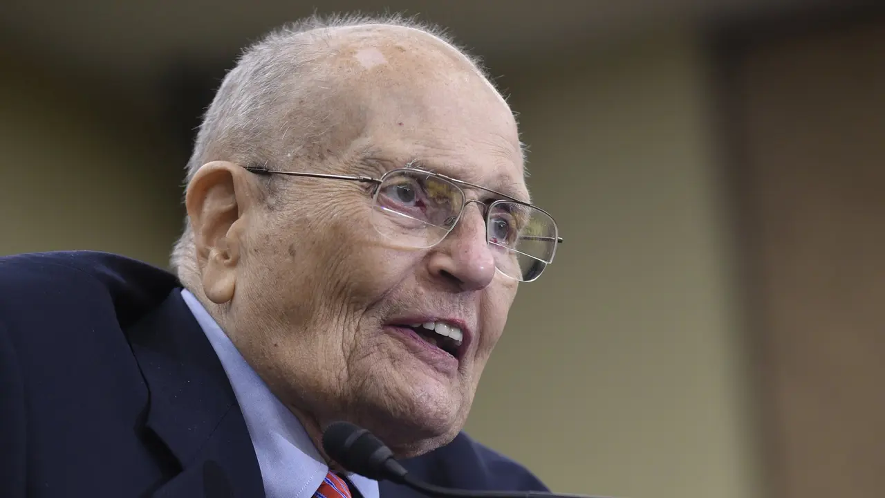 Mendiang John Dingell, anggota terlama dari Kongres AS. (AP/Susan Walsh)