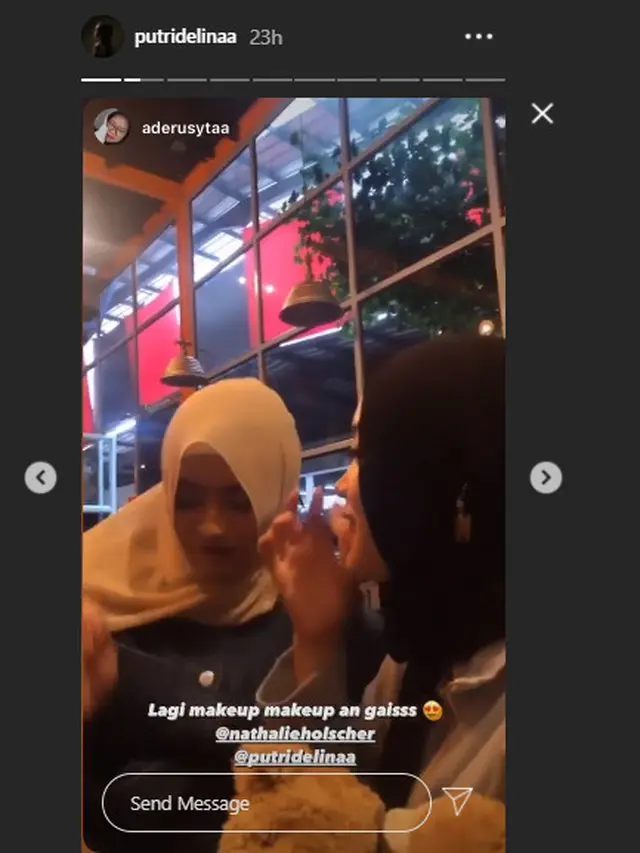 Akrab dengan Keluarga Sule, Ini 5 Potret Kedekatan Putri Delina dan Nathalie Holscher