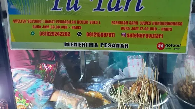 Rekomendasi Tempat Makan Sate Kere di Solo