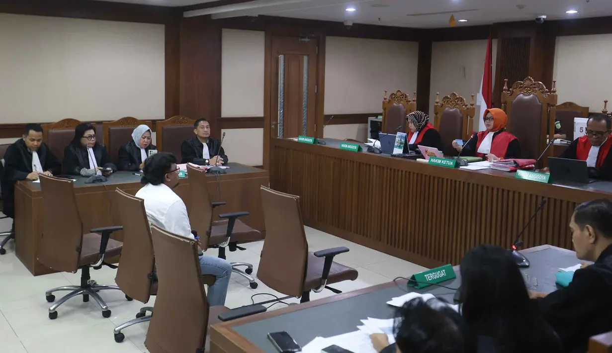 Dalam persidangan kali ini, pihak Ammar Zoni menghadirkan Andri Setiawan Indrakusuma sebagai saksi yang meringankan.