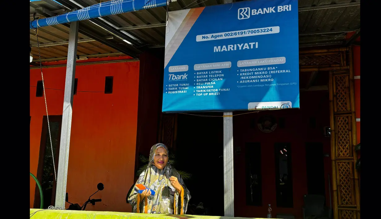 Mariyati Daeng Ngintang (54), Pahlawan Inklusi Keuangan dari Pulau Lae-lae, Kec. Ujung Pandang, Provinsi Sulawesi Selatan. (Foto: Dokumentasi BRI)