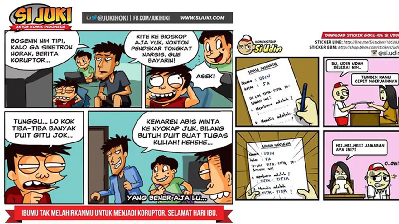 Komik Indonesia Ini Dijamin  Bikin Kamu Ngakak Bacanya 