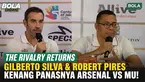 Legenda Arsenal, Gilberto Silva dan Robert Pires, menghadiri konferensi pers menjelang laga The Rivalry Returns: North London Legends melawan United Legends, Jumat (9/10/2026).
Dalam kesempatan tersebut, keduanya mengenang rivalitas sengit Arsenal d...