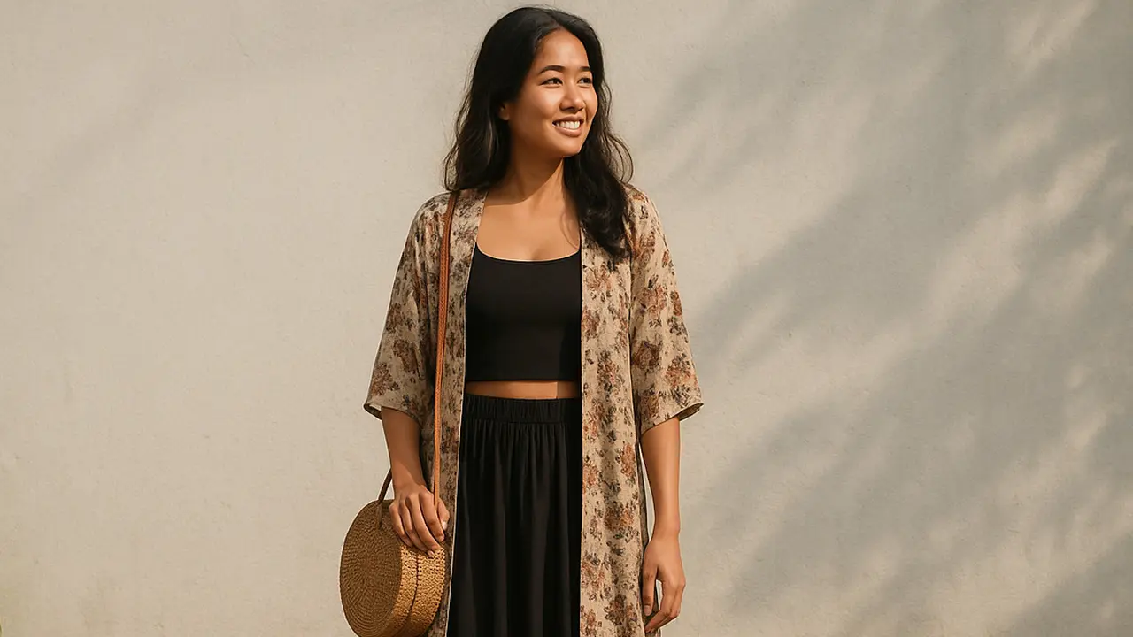 Outfit Musim Kemarau yang Justru Dingin Seperti Sekarang (Foto: ChatGPT)