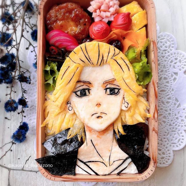 6 Kreasi Bekal Nasi Bentuk Anime Tokyo Revengers Ini Unik Banget