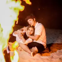 Atta Halilintar dan Aurel Hermansyah (Instagram/attahalilintar)