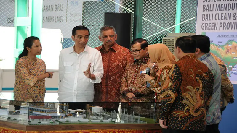 Pakai Gas, Pembangkit Listrik di Denpasar Hemat Rp 4 Miliar/Hari. (Humas Sekretariat Kabinet)