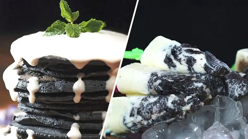 Resep Cemilan Cookies and Cream (Foto: Kokiku TV)