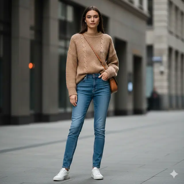 Contoh Atasan Padu Padan dengan Celana Jeans