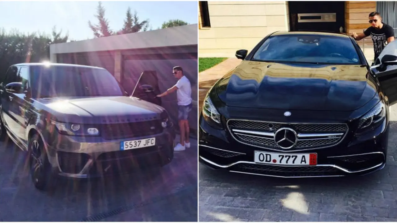 Ronaldo Pamer Range Rover Sport SVR dan Mercy S65 AMG