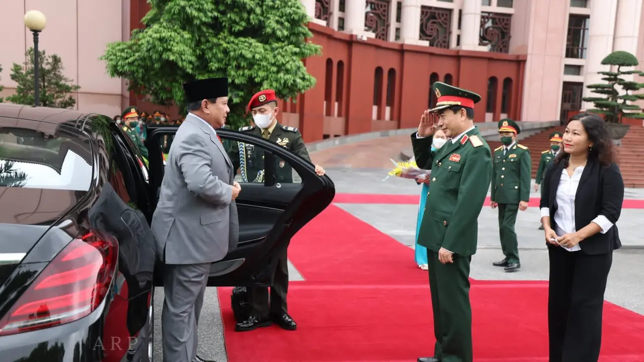 Menteri Pertahanan (Menhan) Prabowo Subianto