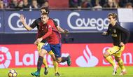 Alumnus akademi sepak bola Osasuna yang kini bermain di Persik Kediri, Imanol García. (La Liga)
