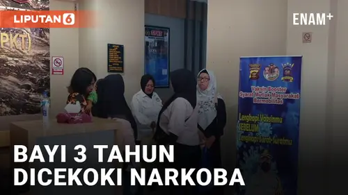 VIDEO: Miris, Bayi 3 Tahun Dicekoki Narkoba Oleh Tetangganya