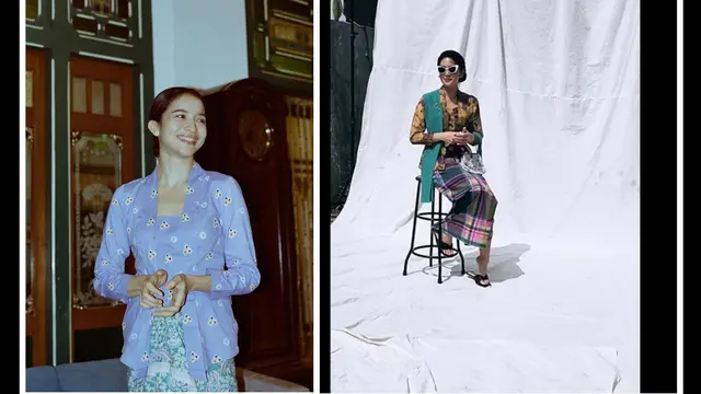 Adu Gaya Dian Sastro versus Putri Marino Saat Berkain, 2 Bintang Serial Gadis Kretek