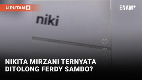VIDEO: Chat Ferdy Sambo dan Nikita Mirzani Bocor!