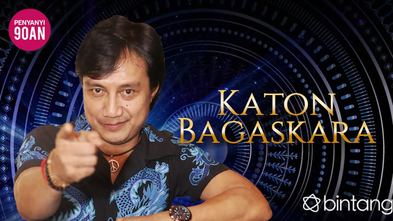 [Bintang] Penyanyi 90an: Katon Bagaskara dan Tembang Cinta Melegenda