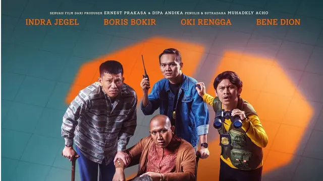 Poster film komedi Indonesia terbaru Agak Laen: Menyala Pantiku!