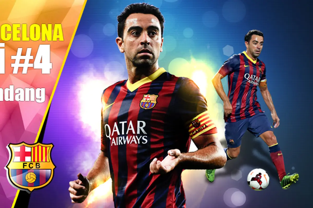 Ilustrasi Xavi Hernandez